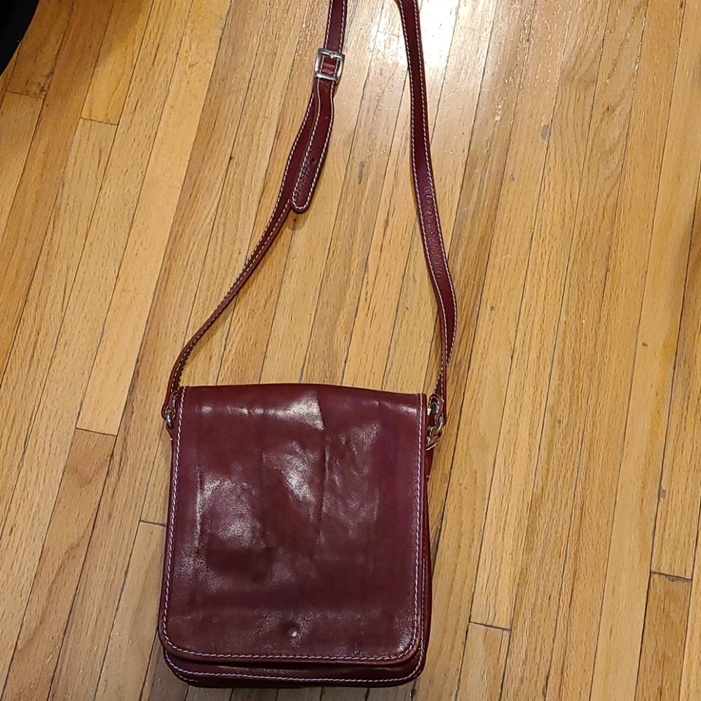 Abruzzo Italian leather bag, made in Italy by hand